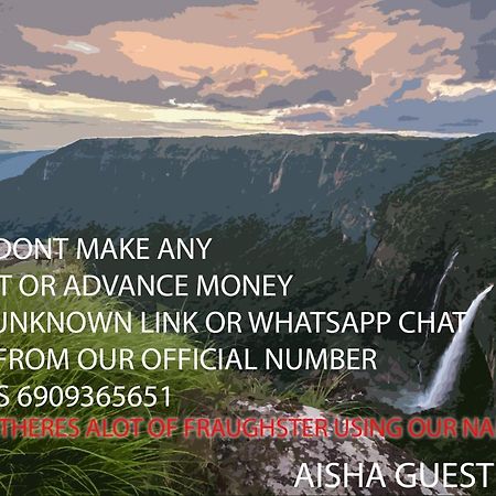 Aisha Guest House Bed & Breakfast Cherrapunji Extérieur photo